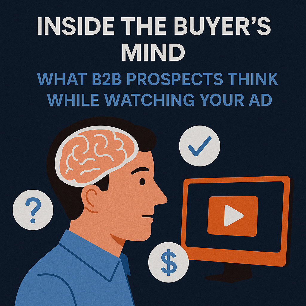 Inside the Buyer’s Mind: What B2B Prospects Think While Watching Your Ad